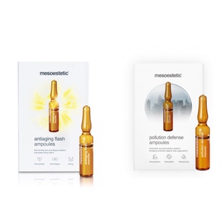 Mesoestetic Antiaging Flash Ampoules [Free] Pollution Defense Ampoules