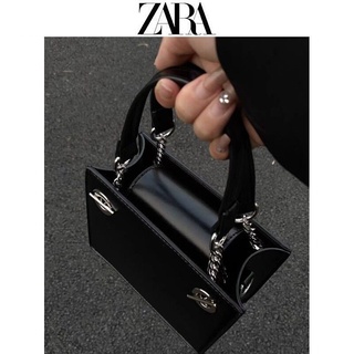 กระเป๋าสะพายไหล่ Zara ทรงสี่เหลี่ยม ขนาดเล็ก แบบพกพา ระดับไฮเอนด์ เข้ากับทุกการแต่งกาย แฟชั่นเรียบง่าย สําหรับสตรี 2022