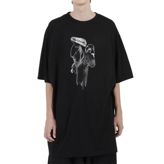 【hot sale】พร้อมส่ง ลดกระหน่ํา เสื้อยืดแขนสั้น พิมพ์ลายโลโก้ คาราเต้ Yohji Yamamoto Yohji ทรงหลวม สําหรับผู้ชาย และผู้หญิ