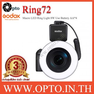 Ring72 Godox Macro LED Ring Light 8W 5600K ริงไลท์ถ่ายมาโคร