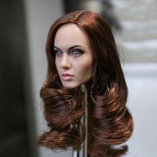 โมเดลหัวแกะสลัก 1:6 สําหรับตุ๊กตาฟิกเกอร์ Angelina Jolie Fit 12 นิ้ว