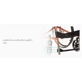 Karma CHM-100 รถเข็น รถเข็นผู้ป่วย รถเข็นผู้สูงอายุ