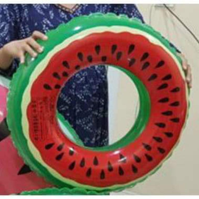 Sainteve ห่วงยางกลมแฟนซีเป่าลมแตงโม เล็ก,กลาง,ใหญ่ (2028-2081) - รูปที่ 2