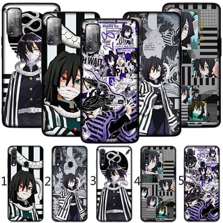 เคสซิลิโคนนิ่ม ลาย Obanai Iguro Demon Slayer 136HE สําหรับ Vivo Y19 Y20 Y30 Y50 Y70 2020 V19 V20 SE V21 S7 Y11s Y20i Y20s