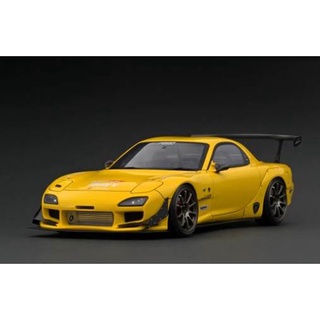 Ignition Model : IG2043 1/18 FEED RX-7 (FD3S) Yellow