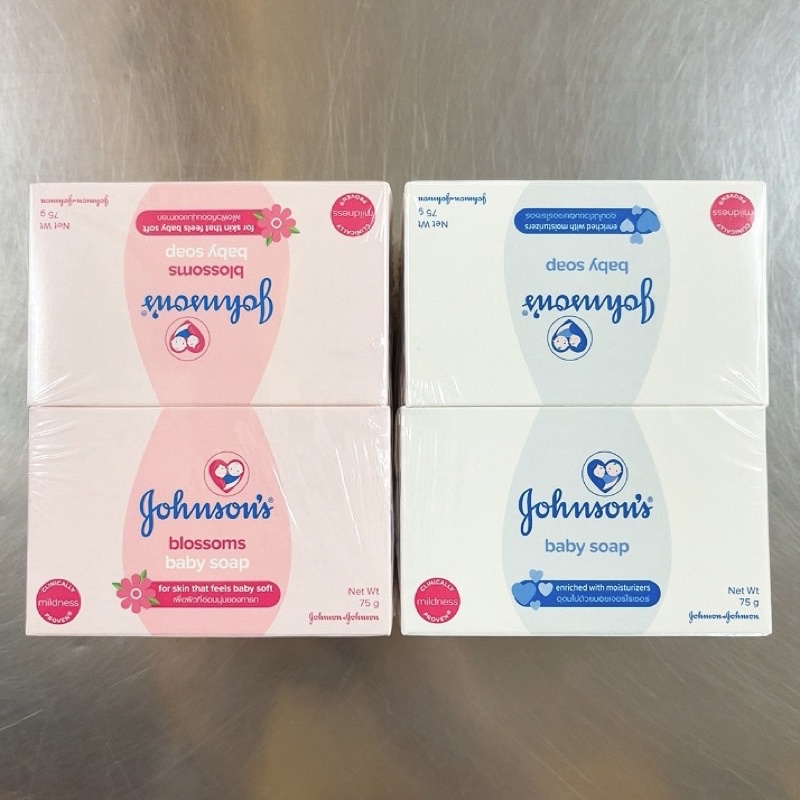 สบู่ก้อนจอนสัน75กรัม 1แพค4ก้อน รูปที่ 4