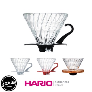 JARIO x HARIO ดริปเปอร์ V60 HARIO แก้ว (แท้จากญี่ปุ่น) HARIO V60 Glass Dripper