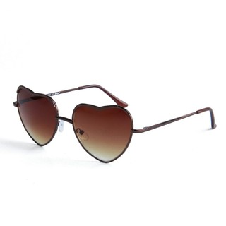 AJ Morgan Heart of glass Sunglasses Bronze, Brown Lens แว่นกันแดดสีบรอนซ์ เลนส์น้ำตาล