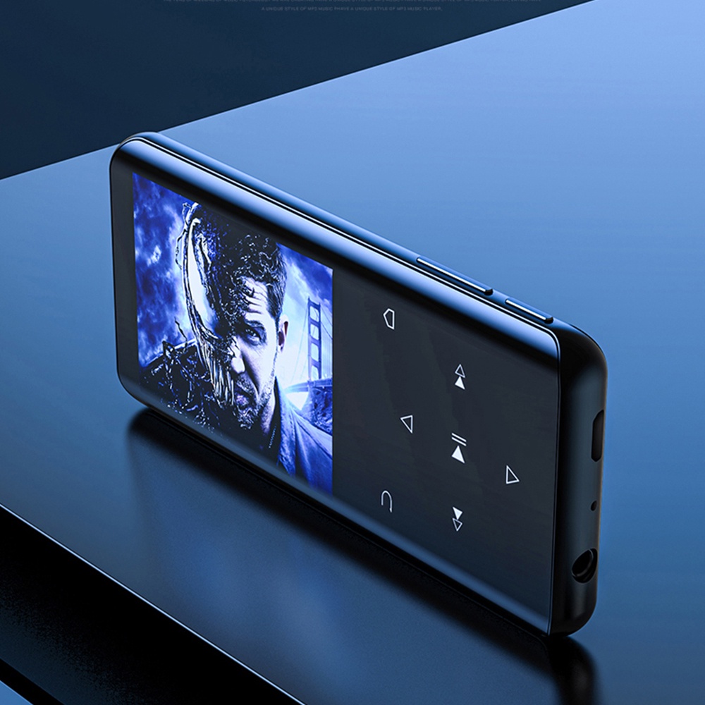 Faaeal RUIZU D25 เครื่องเล่น MP3 บลูทูธ เครื่องเล่นเพลง MP4 แบบพกพา พร้อมลําโพงวิทยุ FM EBook รองรับการ์ด TF