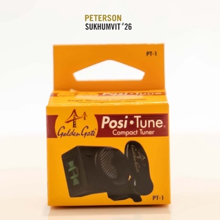 จูนเนอร์ กีตาร์ Golden Gate PT-1 Posi-Tune Compact Chromatic Tuner