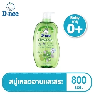 D-Nee ดีนี่ สบู่เหลวอาบและสระ สำหรับเด็ก ขนาด 750 มล.(1 ขวด)