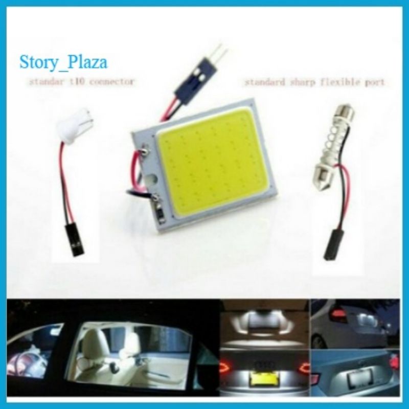 โคมไฟเพดาน LED 24 จุด 2 หัว T10 และ Festoon รุ่น Per Universal