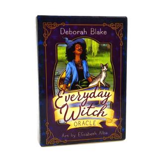 [ready stock] New Everyday Witch Oracle Cards:Ask And Know The Mythic Fate Divination For Fortune Games Taort Deck Board Games