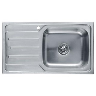 (Hafele) อ่างล้างจานแบบติดตั้งบนเคาน์เตอร์ เฮอร์คิลลิส ซีรีย์  TOP MOUNT SINK HERCULES  (หลุมขวาที่พักซ้าย) (495.39.296)