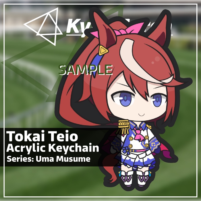 พวงกุญแจ Uma Musume Tokai Teio
 | ตัวแทนจําหน่าย Fanmerch Anime KyraMerch
