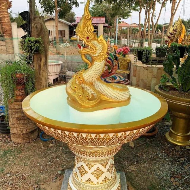 [ ส่งฟรี ]ชุดอ่างลายไทย + พญานาค (ราคาสุดคุ้ม) #รูปปั้นพญานาค ...