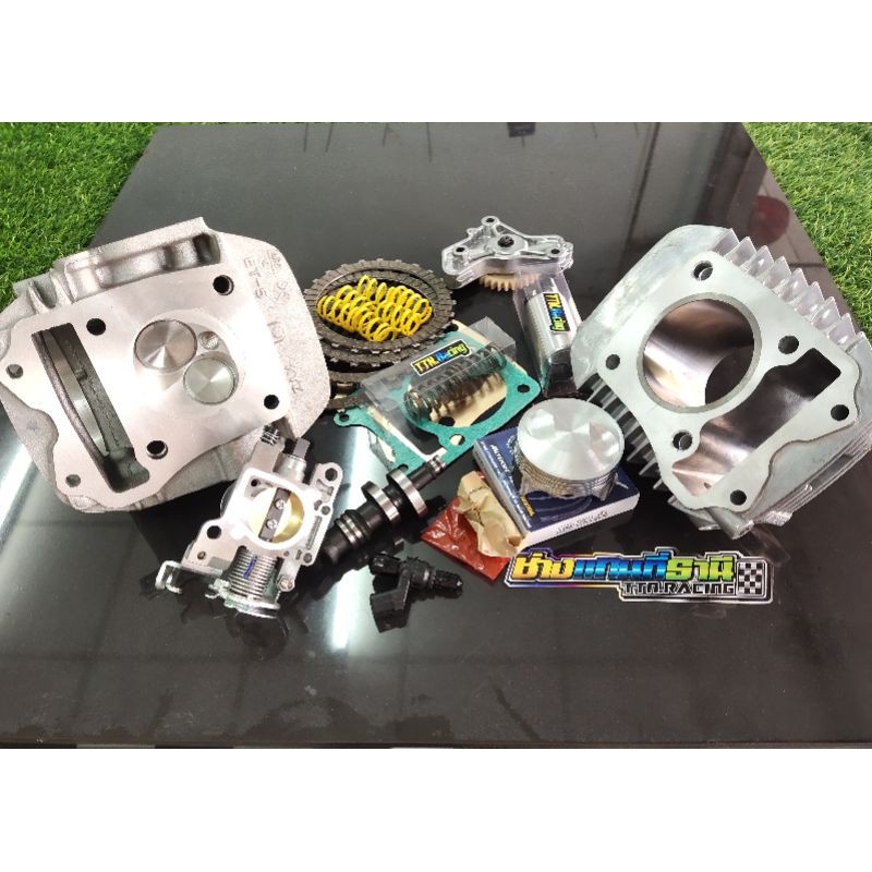 ชุดลูกไมตรอน X w125i วาฬ-LED /MSX ทุกปี ลูก56/57มิล พร้อมใส่ได้เลย เสื้อ-ลูก ใส่เวฟ125i LED-วาฬ /Msx