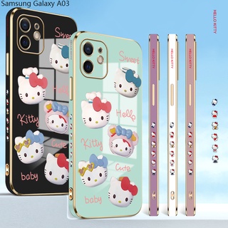 Compatible With Samsung Galaxy A04 A04S A04 A04S A04E A03 A03S A54 A14 A13 Core 5G เคสซัมซุง สำหรับ Case Cartoon Cute Cat TPU เคส เคสโทรศัพท์ เคสมือถือ