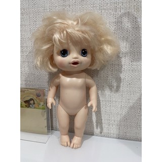 Baby alive doll มีตำหนิเยอะตามภาพ ของแท้ ฉี่ได้ สภาพ90%