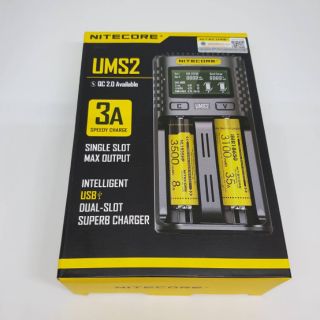 เครื่องชาร์จ Nitecore UMS2 ของแท้เช็คโค๊ตได้