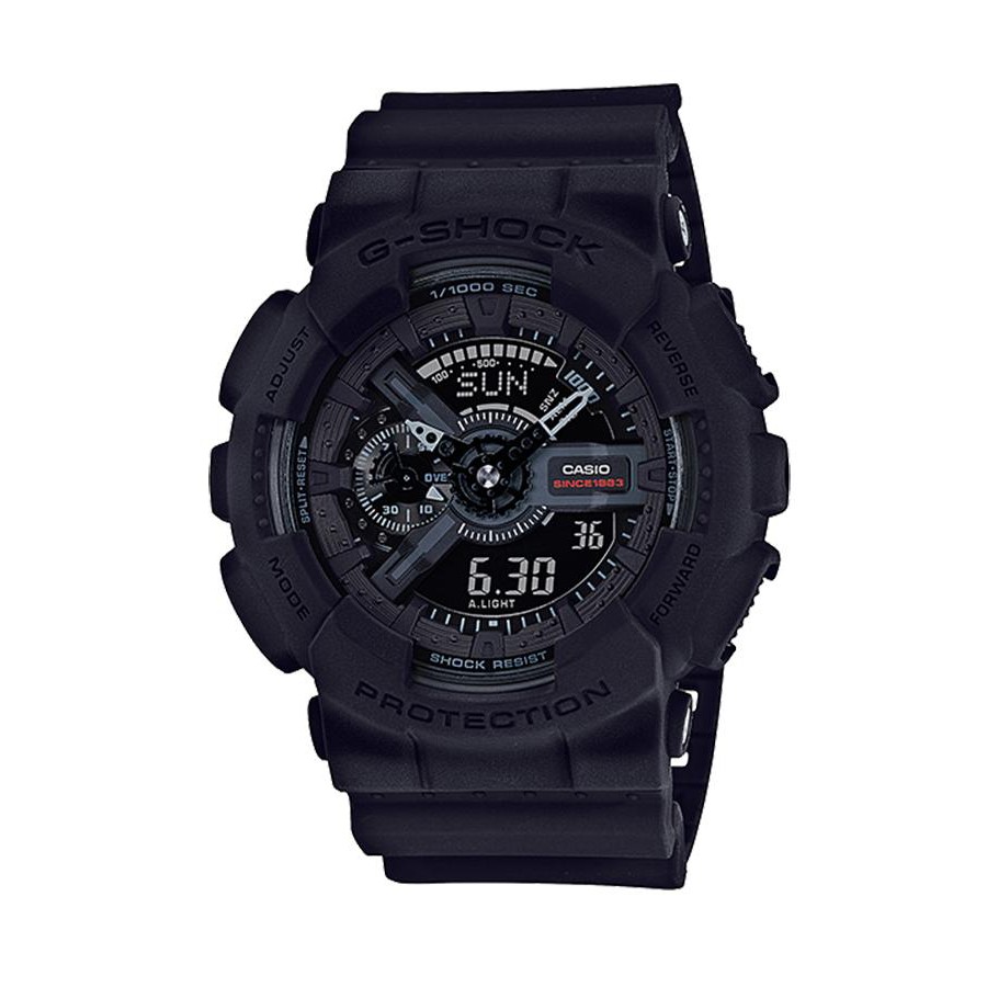 Casio G-Shock นาฬิกาข้อมือผู้ชาย สายเรซิ่น รุ่น GA-135A-1A BIG BANG BLACK LIMITED EDITION (CMG) - สีดำ