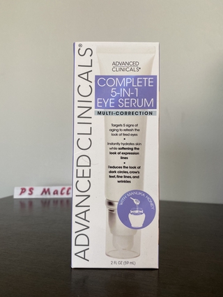 advanced clinicals eye serum