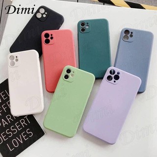 เคสสีพื้นขอบนิ่ม พร้อมส่ง