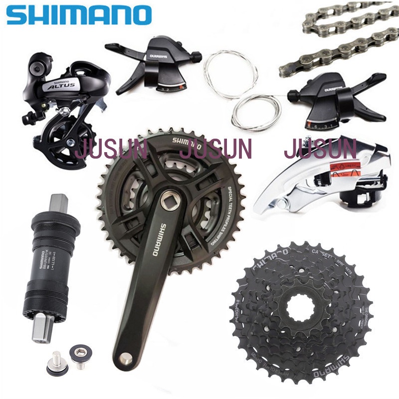 Shimano Altus M310 จักรยานเสือภูเขา MTB 38 Speed Groupset FC-M171 SL-M315 FD-M310 RD-M310