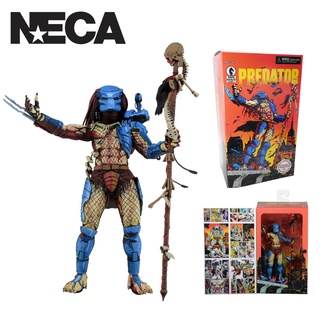 NECA Dark Horse - Predator Figure with Comic