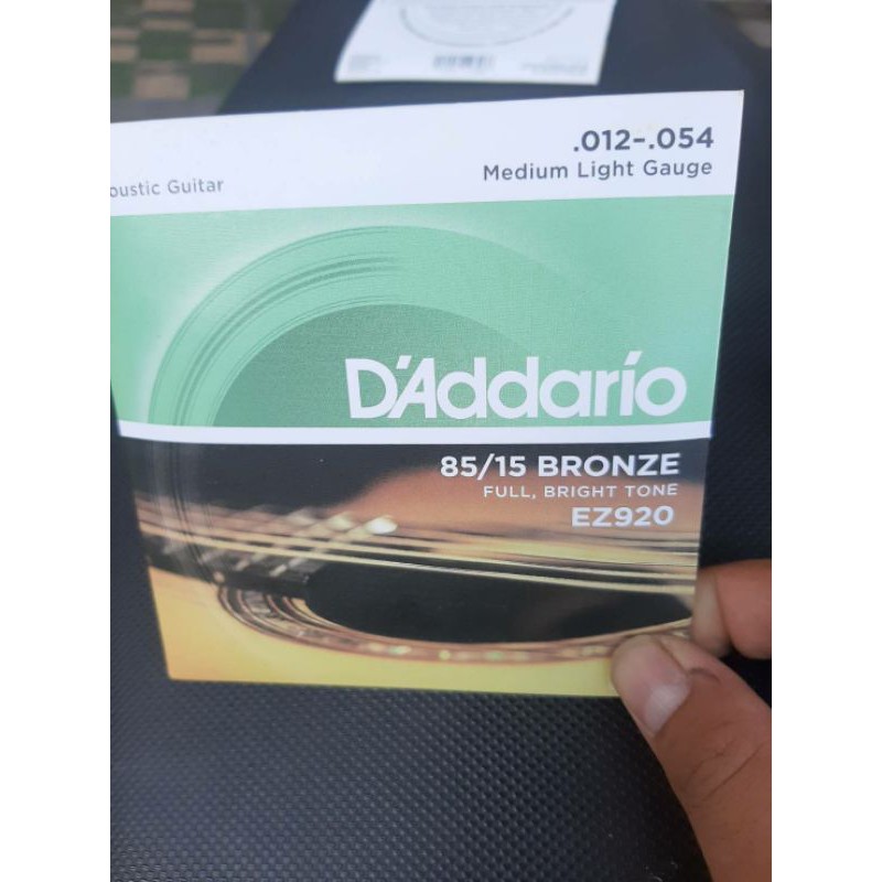 สายกีตาร์โปร่ง Daddario เบอร์12 EZ920