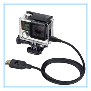 Zevaret สายเคเบิล Hdmi เป็น Micro 5 Pin 19 Pin สําหรับ Gopro Hero4 3+ 3 พร้อมสาย 1.5 ม.