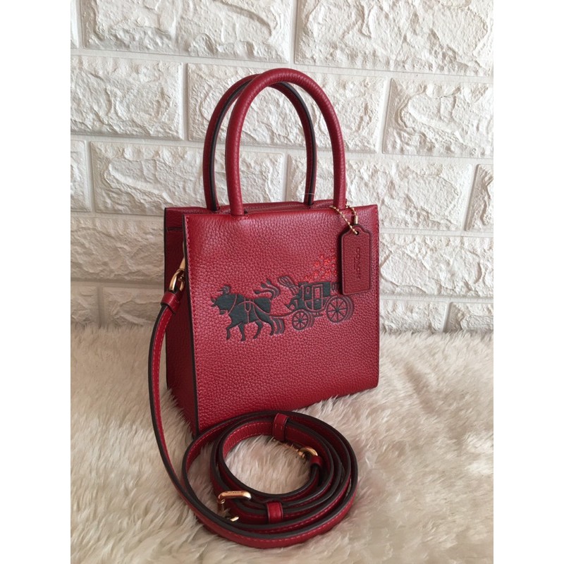 Lunar new year mini cally crossbody with outlet ox and carriage