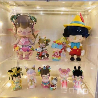 กล่องสุ่มโมเดล กล่องสุ่มของเล่น กล่องสุ่ม ❈Spring Blossom Blind Box Lin Shen Zodiac Fox Fairy Doll [Double Eleven Promot