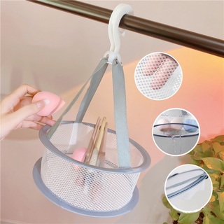 1Pcs 360 Degrees Rotating Beauty Egg Makeup Brush Hangable Drying Net Bag