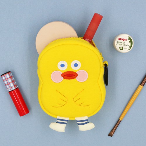 Brunch Brother Big Compact Pouch กระเป๋าซิปน้องขนมปัง ทรงลึก เก็บกล้อง เก็บของต่างๆได้ Romane