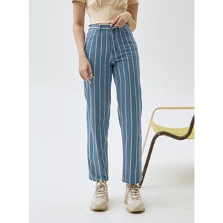 something striped jeans