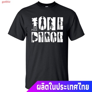 gothic เสือยืดผู้ชาย เสื้อบอดี้โ ผู้ชายเสื้อยืด Men T Shirt One Piece ชายเสื้อยืด Anime Tops เสื้อยืดสั้นผู้ชายคุณภาพลำล