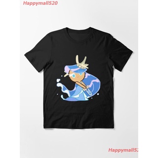 New Sea Fairy Cookie (Cookie Run) Essential T-Shirt ผู้หญิง ดพิมพ์ลาย ดผ้าเด้ง คอกลม cotton แฟชั่น discount Unisex