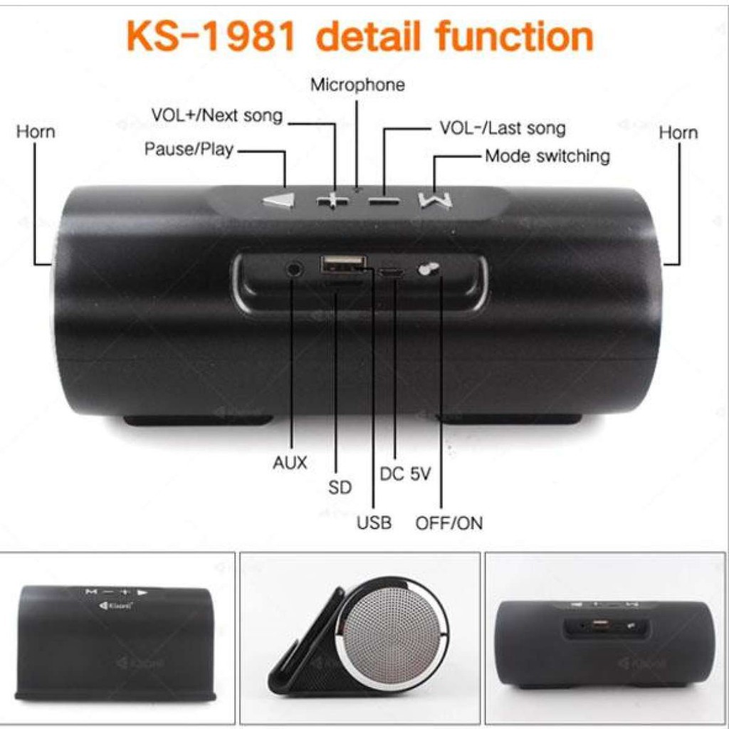 ลำโพงบลูทูธ รุ่น LP-V9 เบสหนักและเสียงดีมาก ขนาด 16W พกพาสะดวก เสียงดีกระหึ่มของแท้100%