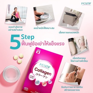 POSITIF COLLAGEN คอลลาเจนเปปไทด์ ชนิดเม็ดทาน 15 วัน โพสิทีฟ คอลลาเจน จากปลาทะเลน้ำลึกจากญี่ปุ่น บำรุงผิว และข้อเข่า