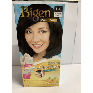 Bigen โฟมเปลี่ยนสีผม ครีมเปลี่ยนสีผม cream color ครีมผสม แค่หวี เปลี่ยนสีผม