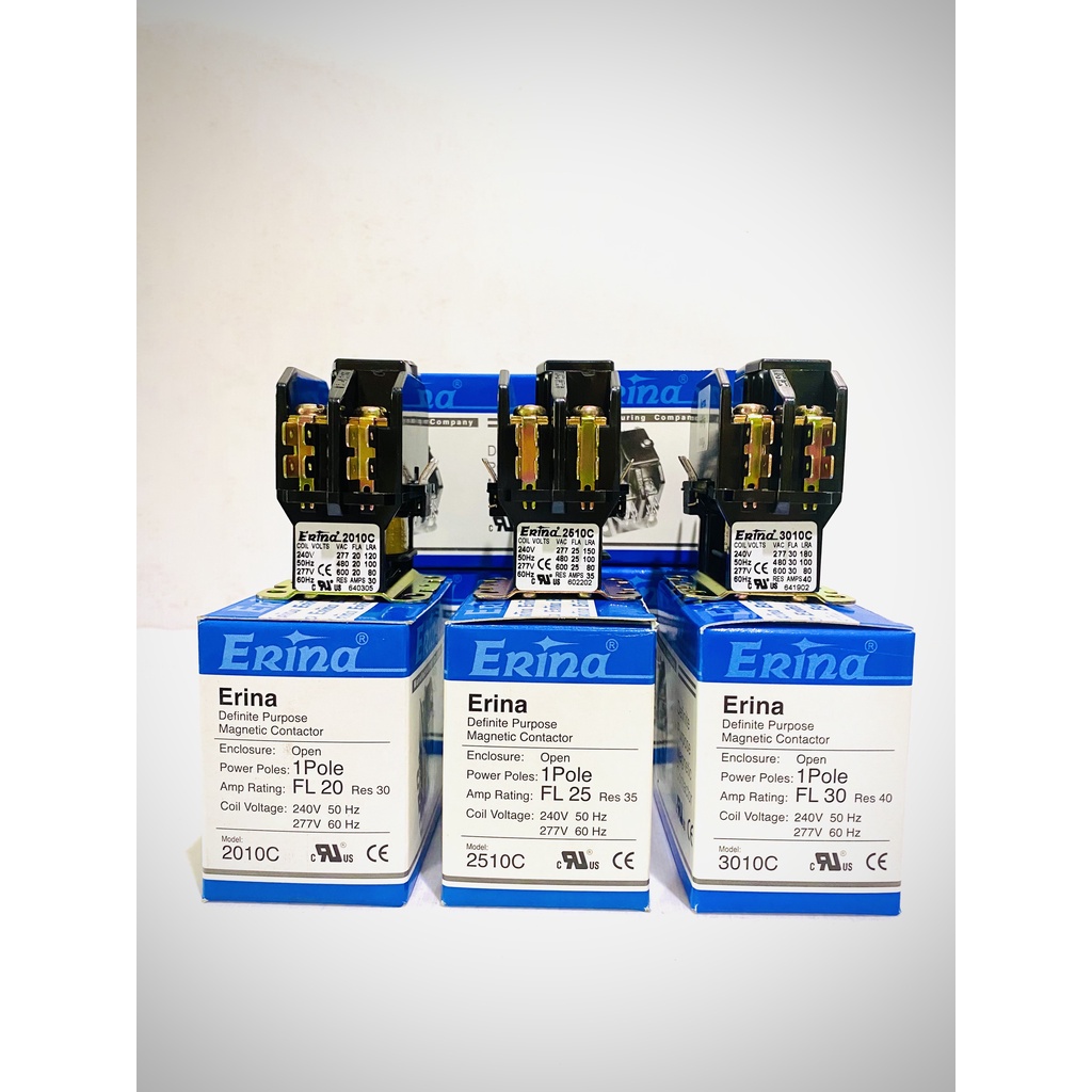 Erina แมกเนติก (Magnetic Contactor) ขนาด 20A ,25A ,30A /1Pole
