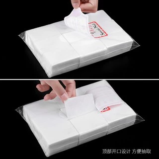 สำลีไร้ขน สำลีเช็ดเล็บ มี 2 แบบ แบบนุ่ม / แบบแข็ง