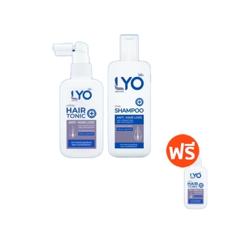 LYO Hair Tonic ไลโอแฮร์โทนิค | ยาปลูกผม LYO ไลโอหนุ่มกรรชัย ไลโอเซรั่ม เซรั่มปลูกผม แก้ผมร่วงผมบาง official ส่งฟรี0บาท