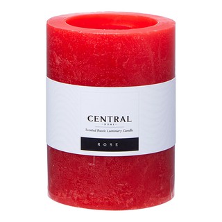 CENTRAL HOME เทียน LUMINARY กลิ่น ROSE สีแดง ของใช้ในห้องน้ำ เครื่องใช้ในห้องน้ำ บ้าน