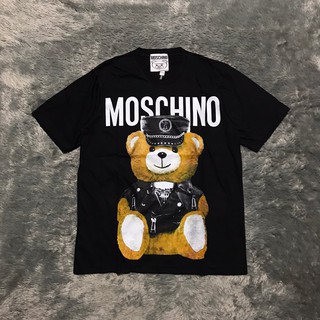 Moschino TEDDY PARODY เสื้อยืดคุณภาพสูง