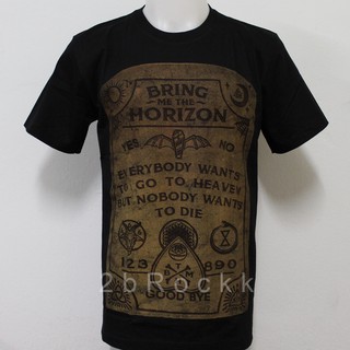 เสื้อยืด BRING ME THE HORIZON บริงมีเดอะฮอไรซัน S255 ไซส์ยุโรป