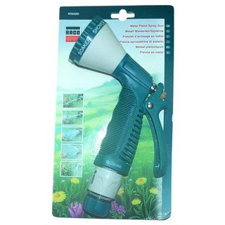 ปืนฉีดน้ำฝักบัว RAGO 55/326 1/2 x 5/8 นิ้ว สีเทา-เขียว RAGO 55/326 SHOWER SPRAY GUN