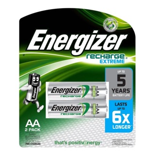 ถ่านชาร์จ Energizer AA 2300mAh แพค2ก้อน