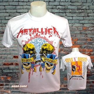 เสื้อวง METALLICA วงร็อคในตำนาน ไม่มีตะเข็บข้าง คอฟิต เสื้อวินเทจ เสื้อร็อค เสื้อทัวร์ วงร็อคต่างประเทศ